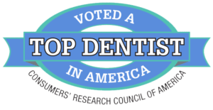 Voted a Top Dentist Logo